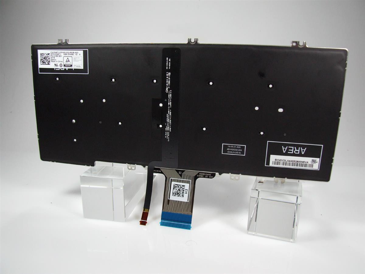 346TJ 0NPN8 DELL Latitude 7280 7380 7389 podsvícená US klávesnice