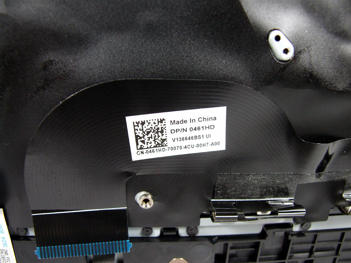 461HD DELL Inspiron 11 3137 3138 klávesnice s palmrestem  (US)