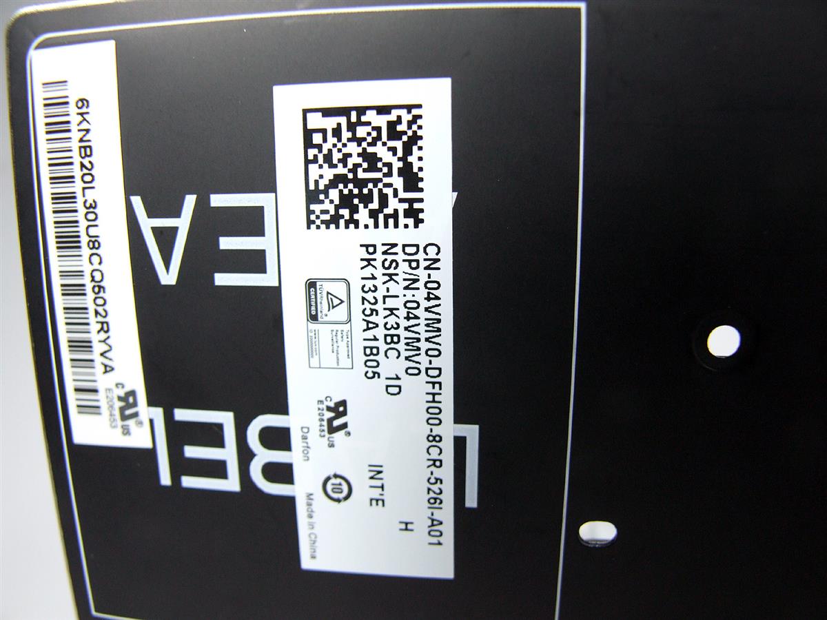 4VMV0  F2X80 D19TR WTYY8 DELL Latitude 5490 5491 5495 podsvícená UK klávesnice