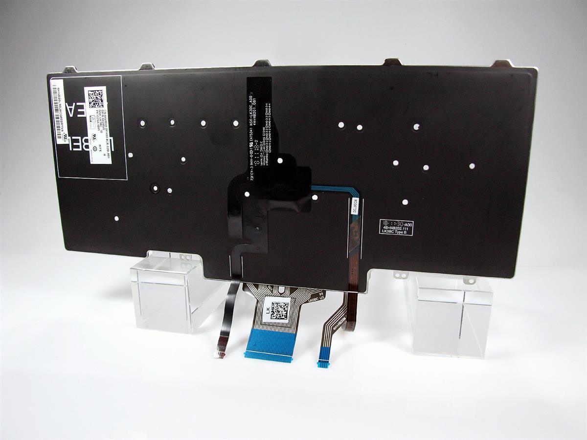 4VMV0  F2X80 D19TR WTYY8 DELL Latitude 7480 7490 podsvícená UK klávesnice