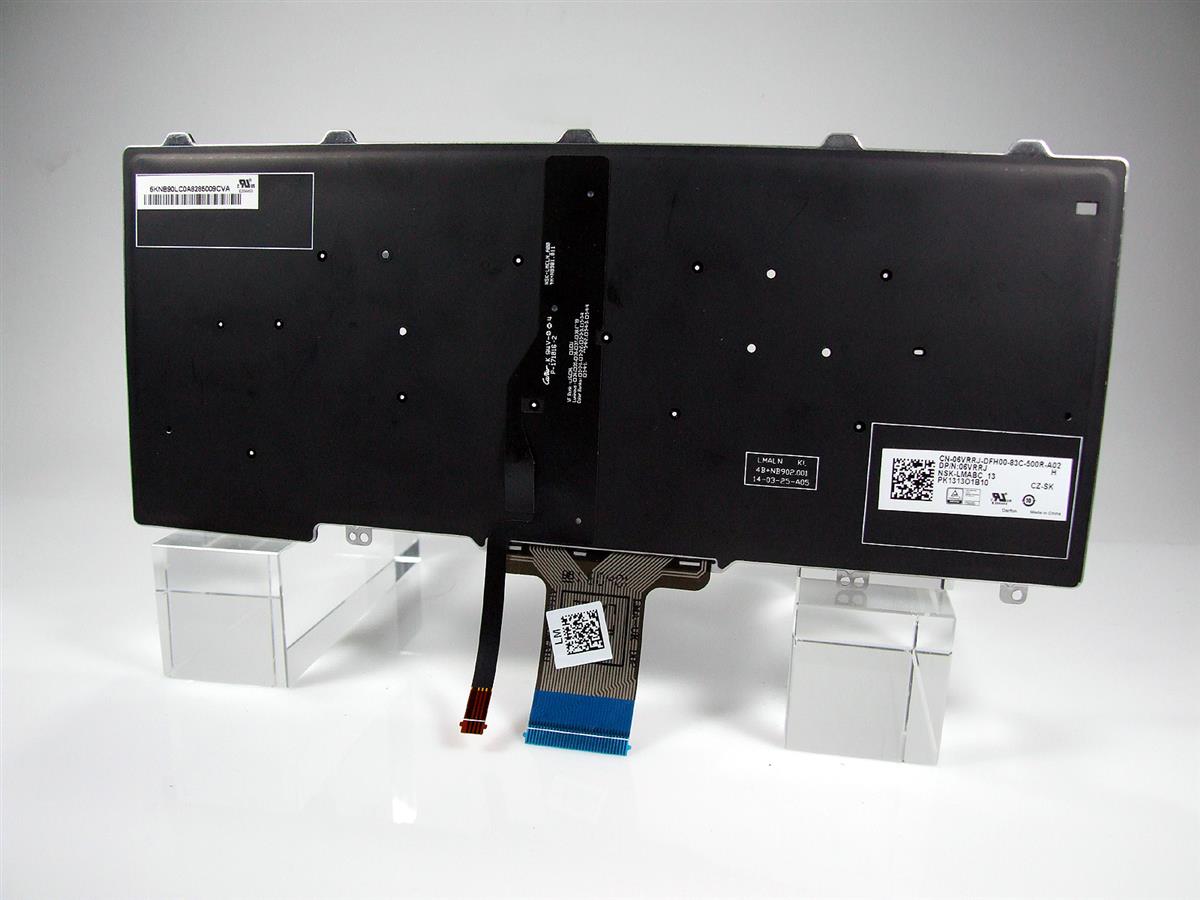 6VRRJ DELL Latitude E5250 E5550 E7250 klávesnice (česká, podsvícená)