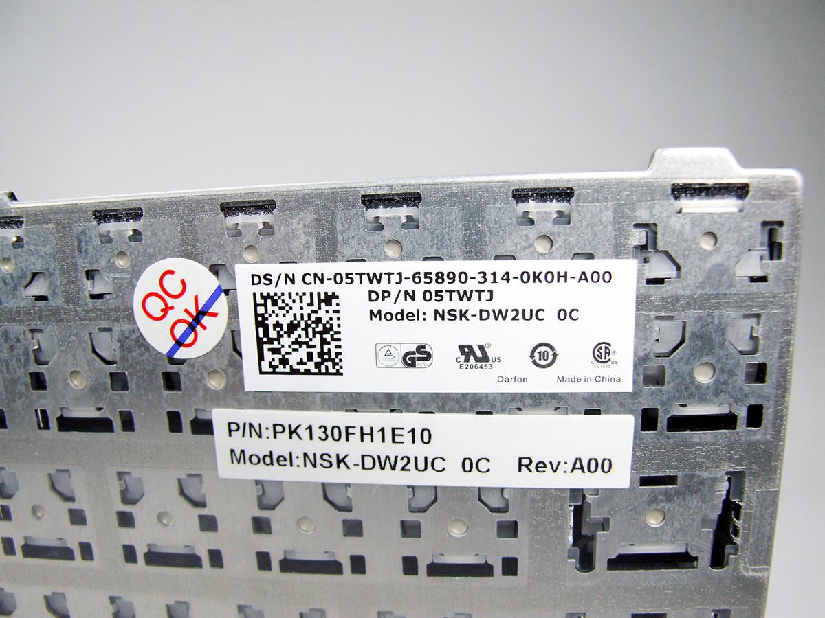 70N2N 8D92C G52V2 5JTWT DELL Latitude E5520 E5530 E6520 česká klávesnice
