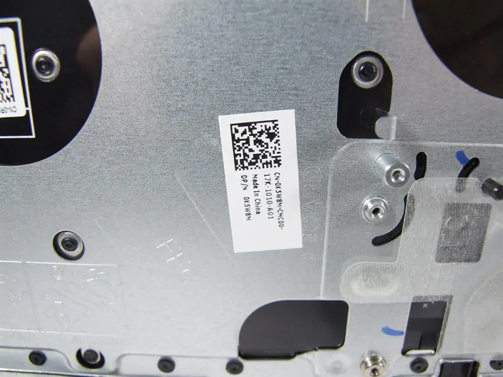 86HKP K5W8M R60MV DELL Vostro 15 3000 klávesnica SK s palmrestom