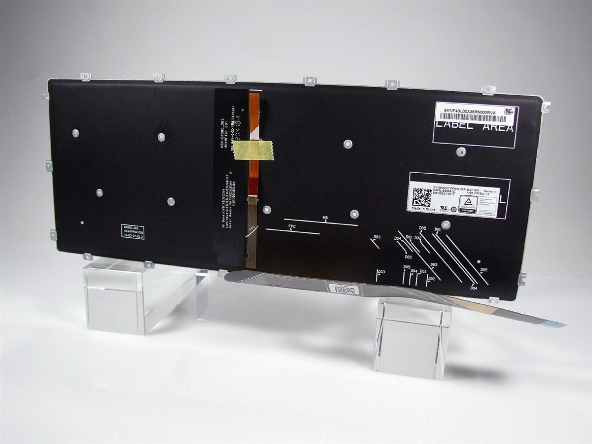 9M41C DELL Vostro 5481 5581 klávesnice (česká, podsvícená)