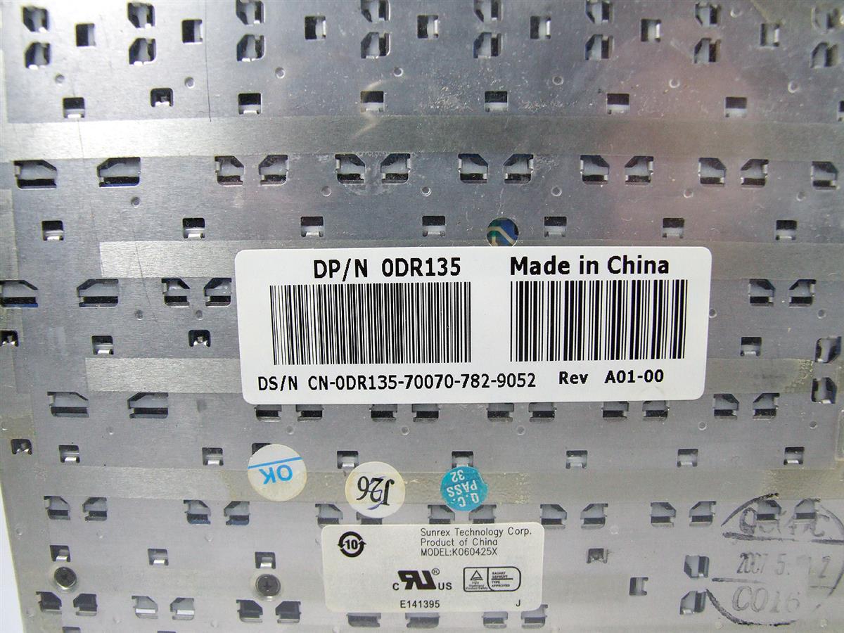 DR135 DELL Latitude D620 D630 D820 D830 česká podsvícená  klávesnice 