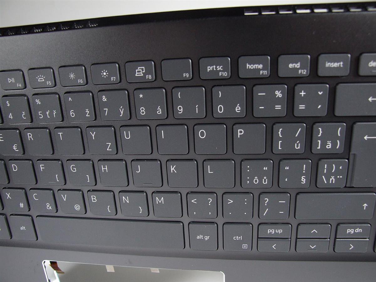 GD8H1 W7PK2 4KFWR DELL Inspiron 15 7590 podsvietená klávesnica SK s palmrestom