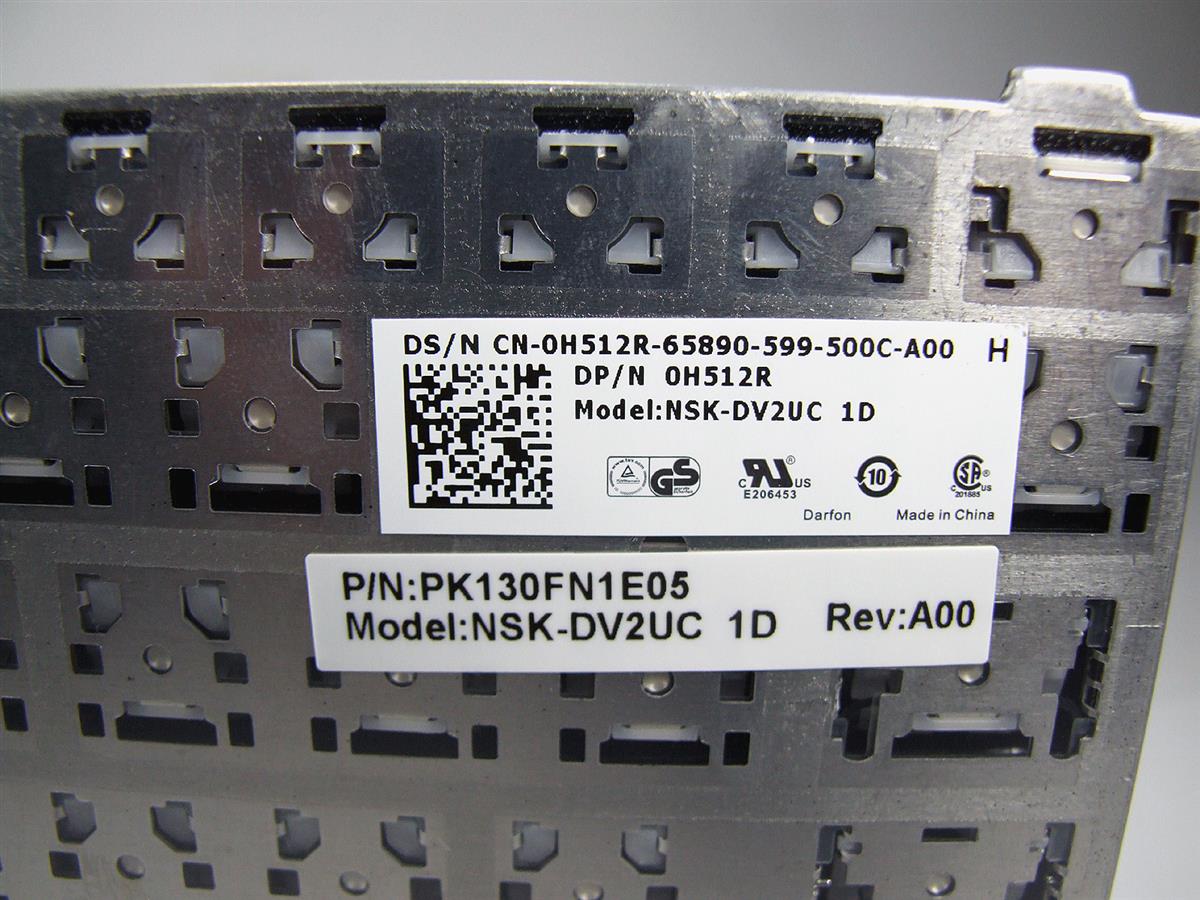 H512R DELL Latitude E6330 E6430s US klávesnice
