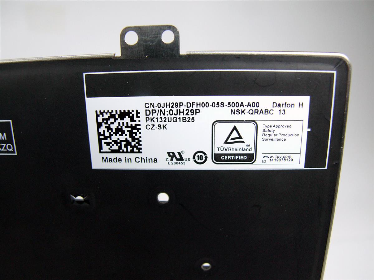 JH29P DELL Latitude 7410 / 7410 2-in-1 podsvietená klávesnica SK