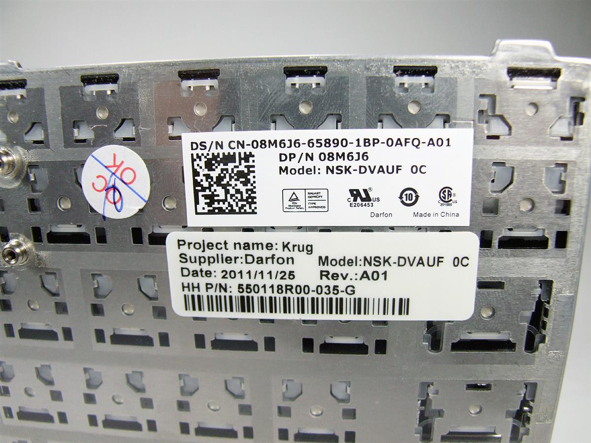 K5X86 8M6J6 X7GVV CVTPN DELL Latitude E6420 E6420 ATG E6320 česká klávesnice