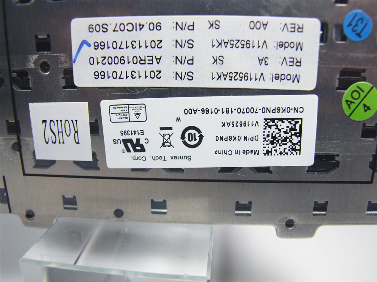 K6PN0 G8F08 DELL Inspiron M411R M511R 14R N4110 slovenská klávesnice