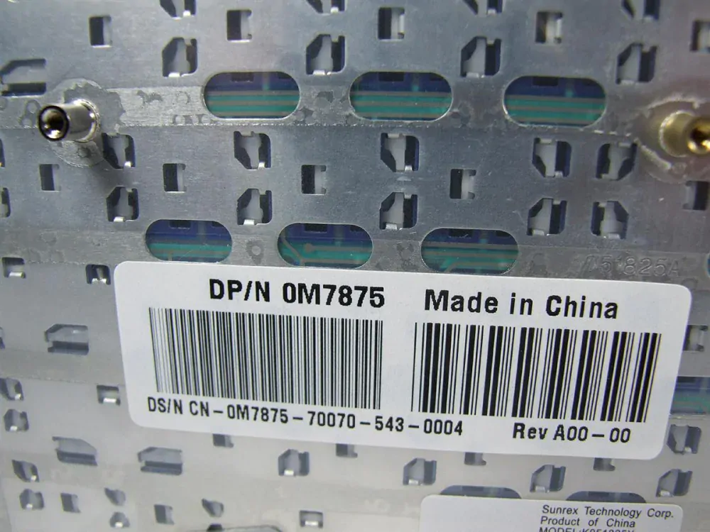 M7875 DELL Latitude X1 X1u česká klávesnice