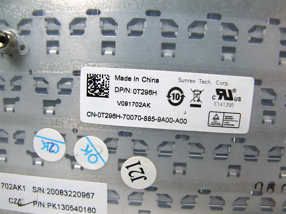 T296H DELL Inspiron Mini 9 (910) česká klávesnice