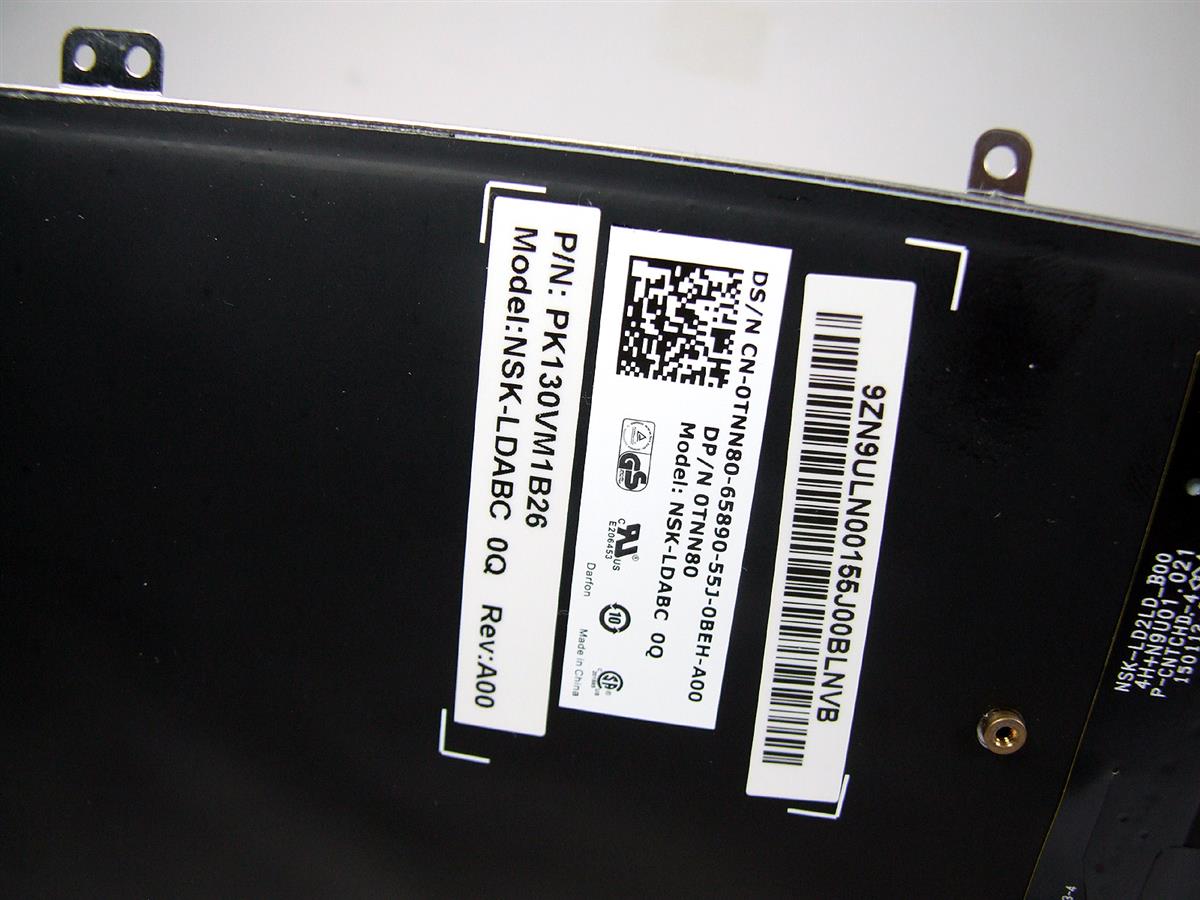 TNN80 DELL Latitude E7240 E7440 podsvícená maďarská klávesnice