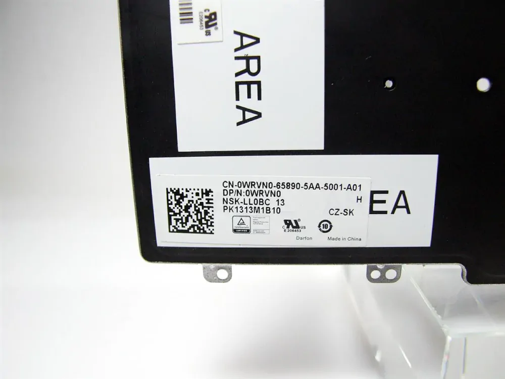 WRVN0 DELL Latitude 5590 5591 klávesnice (česká, podsvícená)