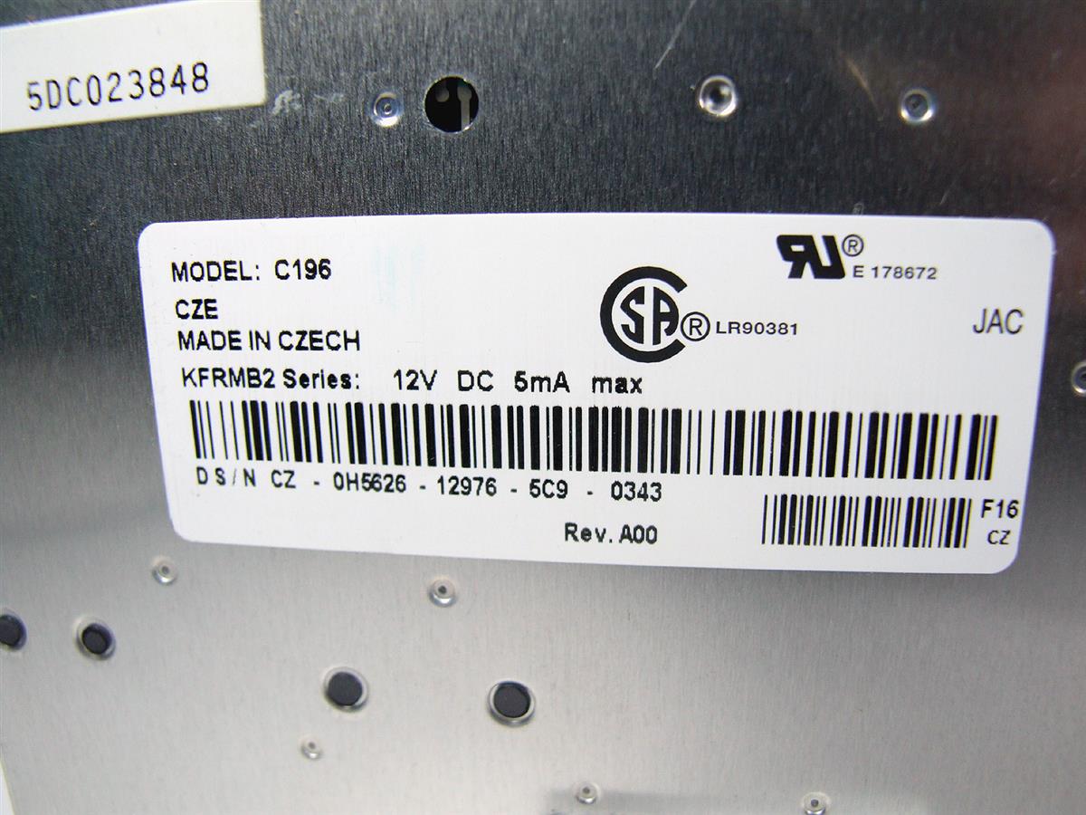 H5626 DELL Inspiron 6000 9200 9300 9300s česká klávesnice