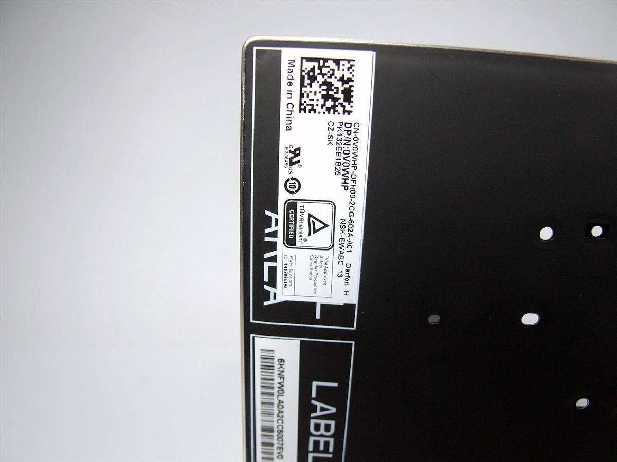 V0WHP DELL Latitude 5410 5411 klávesnice (česká, podsvícená)
