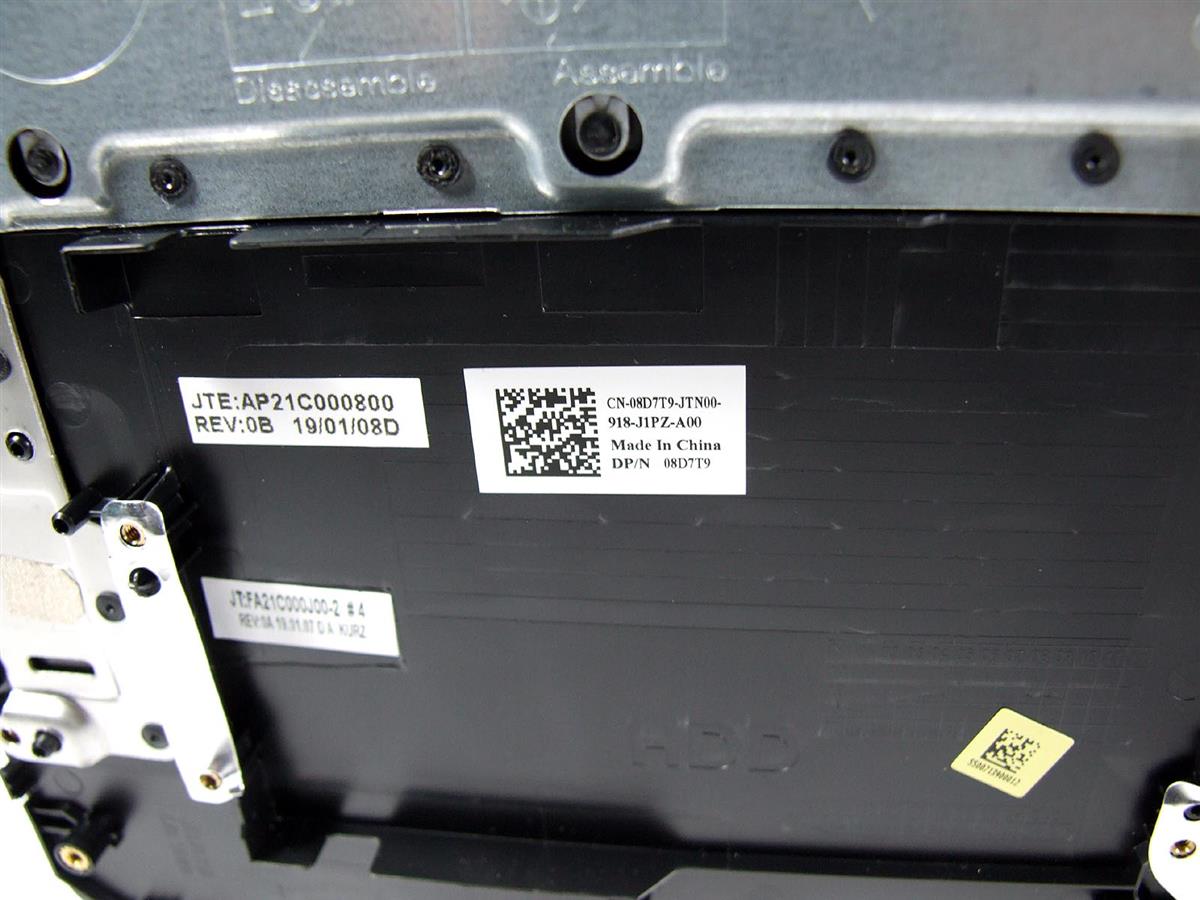 0R98N T3C9W DELL Inspiron 15 5570 5575 klávesnice s palmrestem (česká, podsvícená)