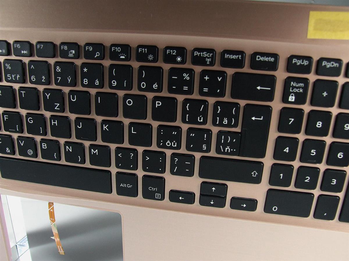 9T1KY T3C9W VDFV7 DELL Inspiron 15 5570 5575 slovenská podsvícená klávesnice s palmrestem