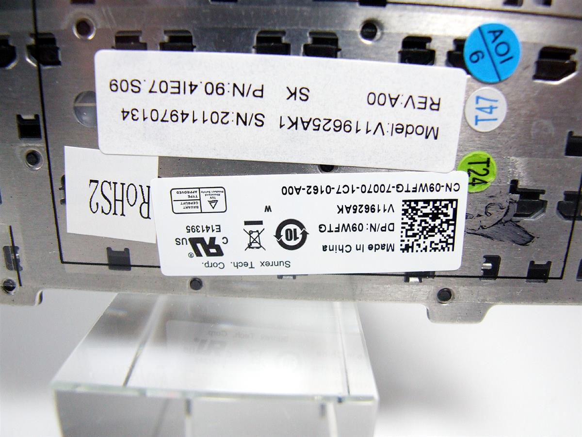 9WFTG DELL Inspiron N5110 N7010 klávesnica SK (originálne slovenské znaky)