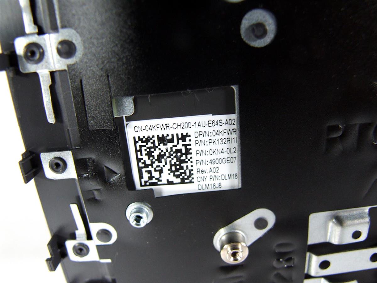 G0G22 DELL Latitude 3510 klávesnice s palmrestem (česká, podsvícená)