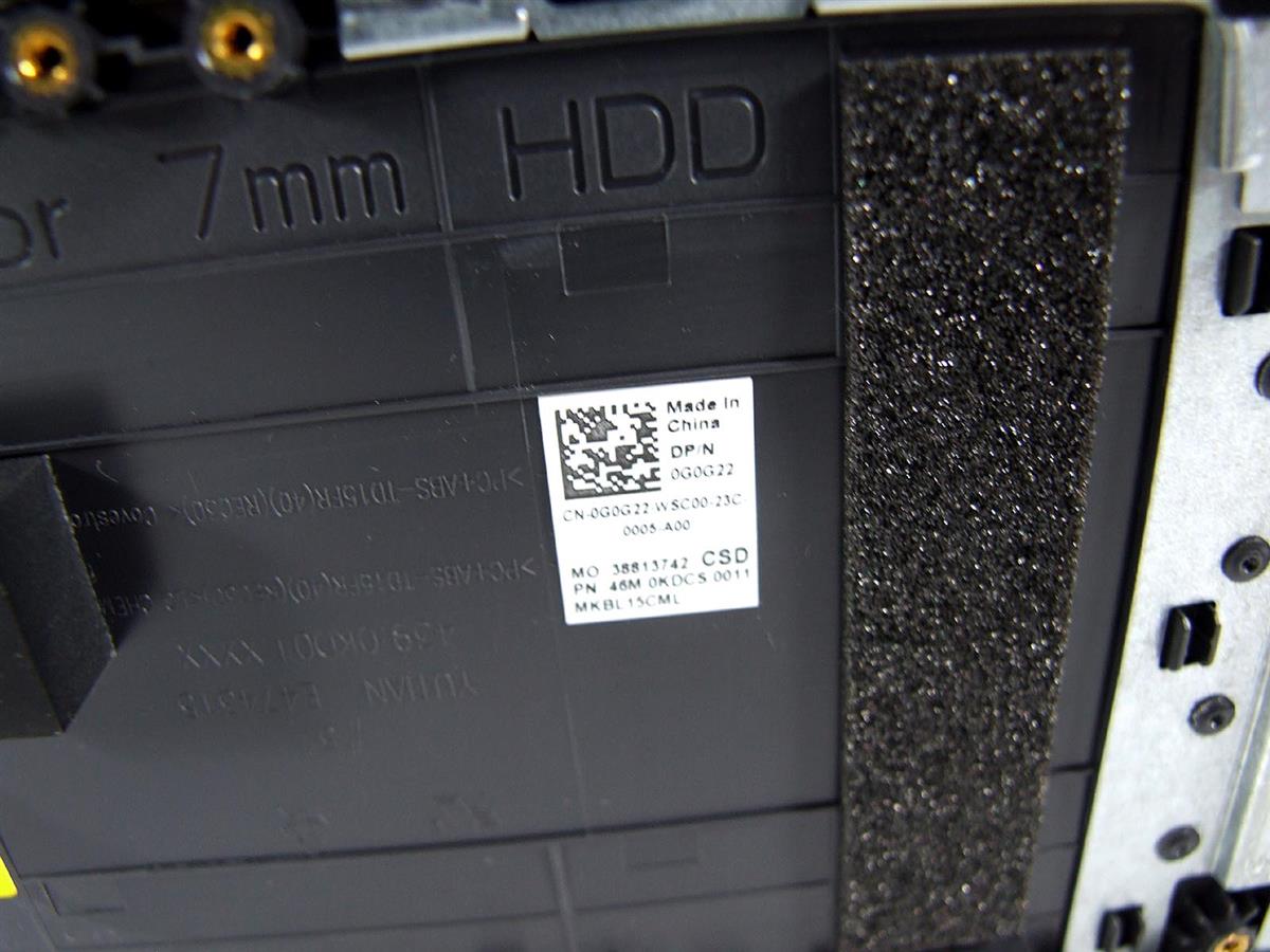 G0G22 DELL Latitude 3510 klávesnice s palmrestem (česká, podsvícená)
