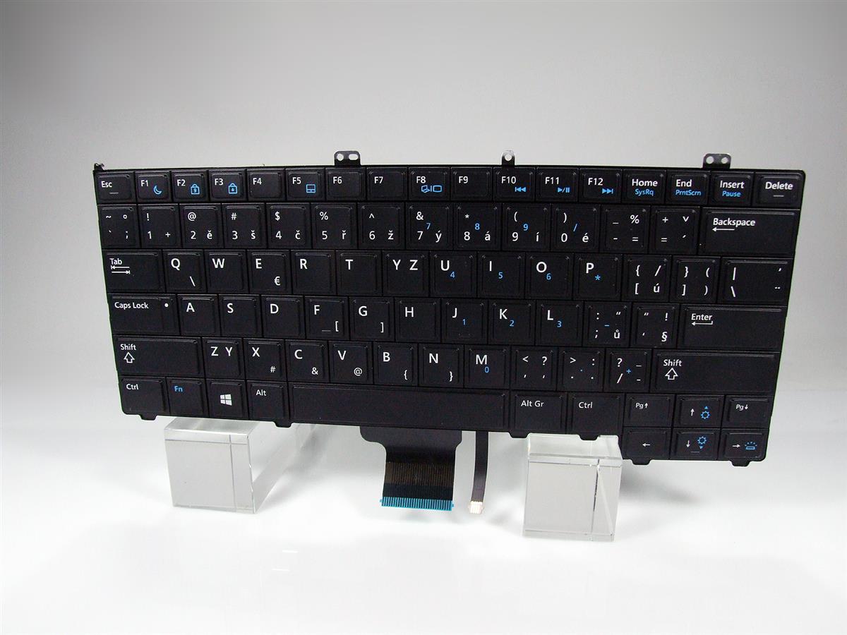 68V91 DELL Latitude E7240 E7440 česká podsvícená klávesnice