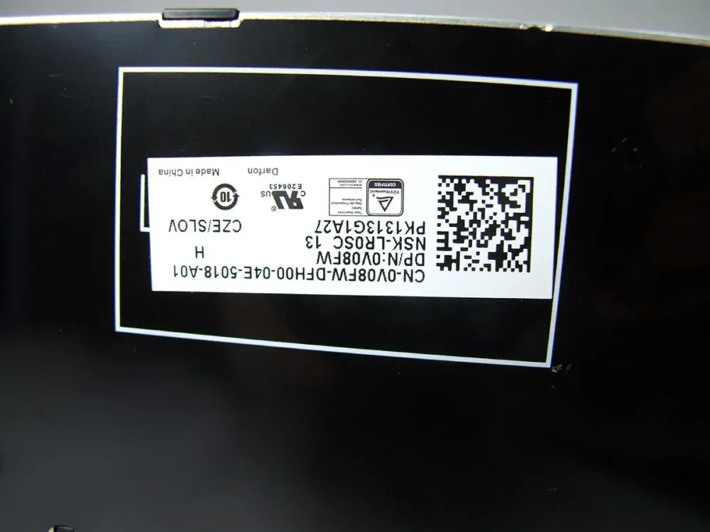 V08FW DELL Inspiron 5542 5543 5545 5547 5548 5558 5559 česká klávesnice