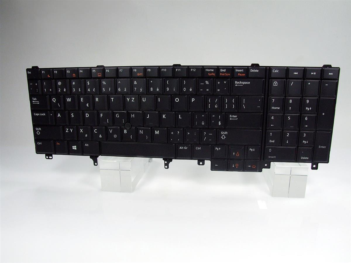 7T427 DELL Latitude E6530 E6540 podsvícená česká klávesnice