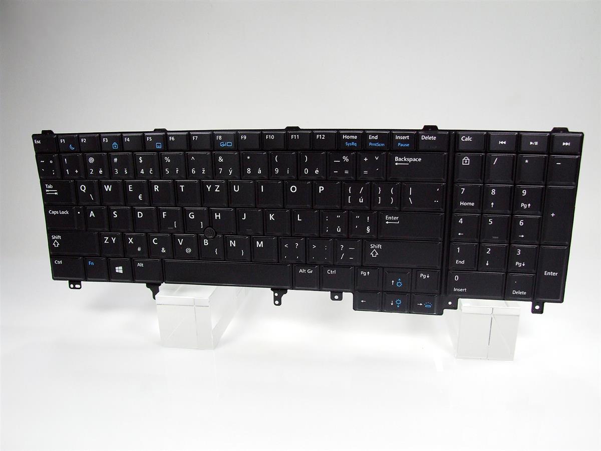9DNTK DELL Latitude E5520 E5530 E6520 podsvícená česká klávesnice