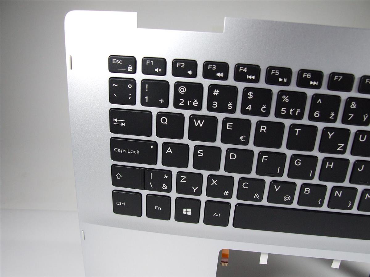 41KVJ 9M41C V24JY DELL Inspiron 5491 2-in-1 klávesnice s palmrestem (česká, podsvícená)