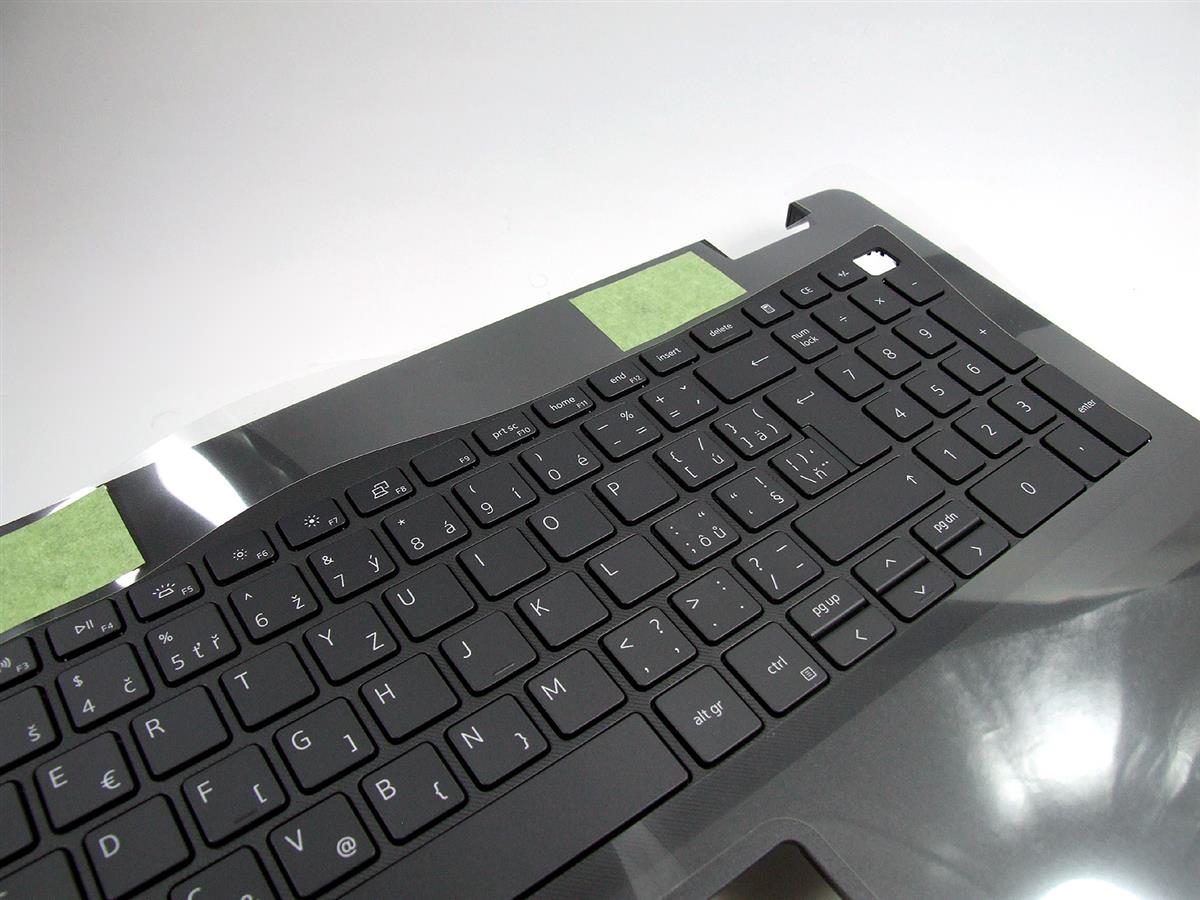 NY3CT 4KFWR HX55M DELL Vostro 3500 3501 slovenská podsvícená klávesnice s palmrestem
