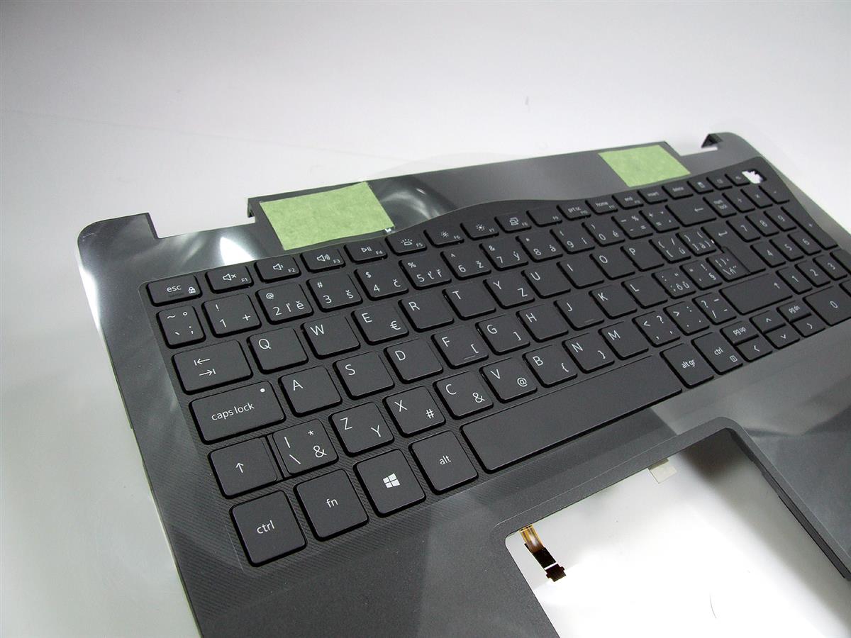 NY3CT 4KFWR HX55M DELL Vostro 3500 3501 slovenská podsvícená klávesnice s palmrestem