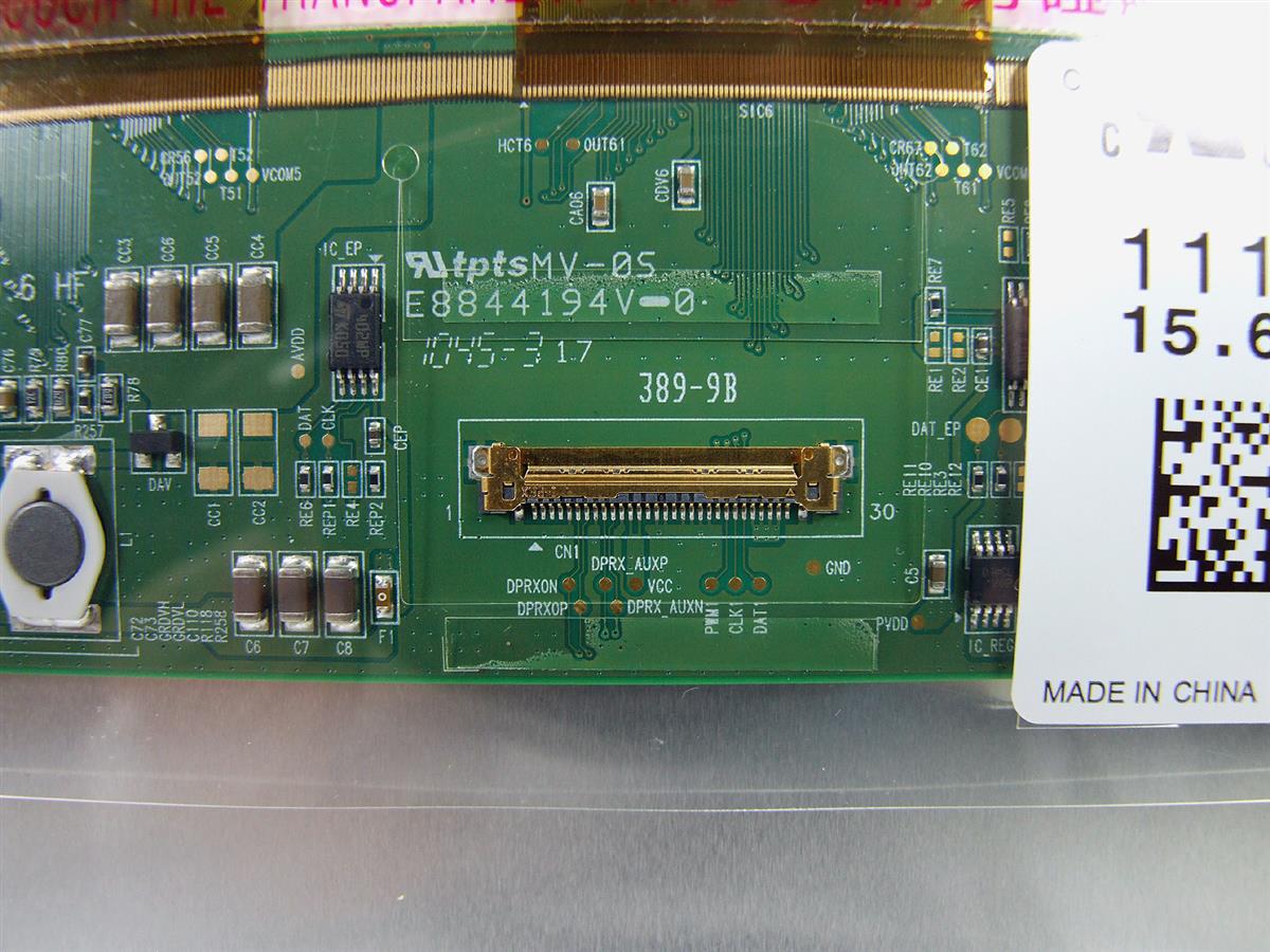 6T31C 15.6" HD+ LCD display (1600 x 900) Samsung LTN156KT01