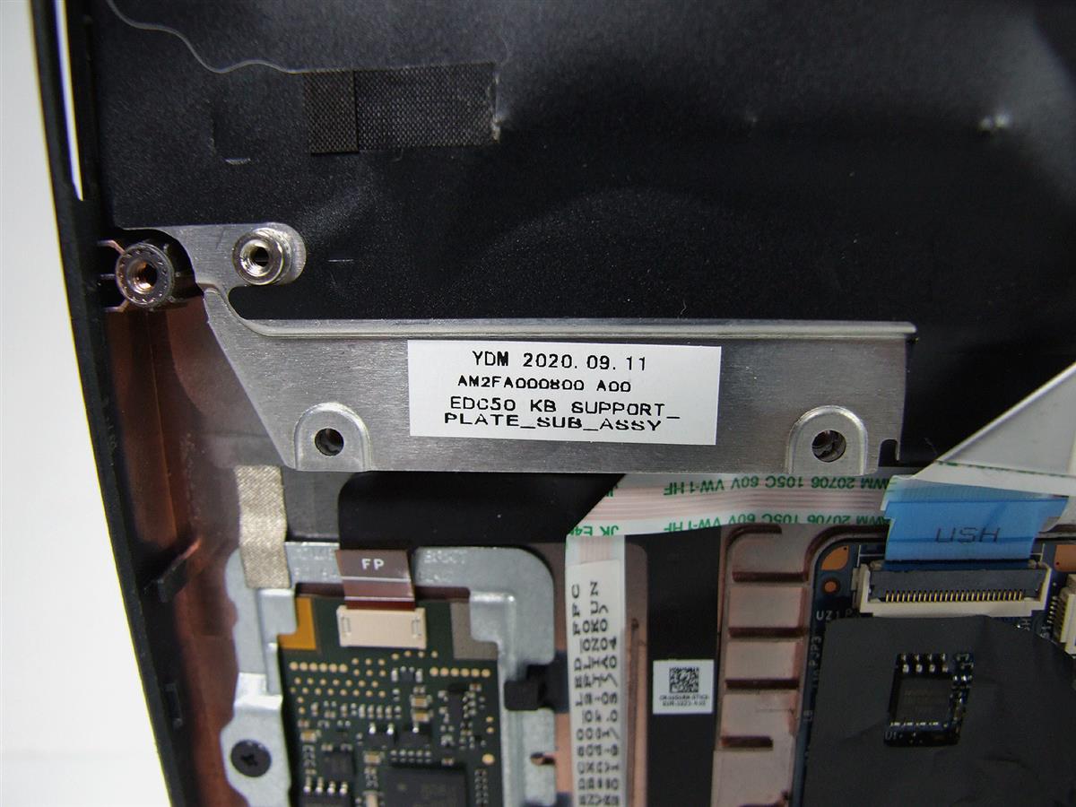 FW4CD VT6GH DELL Latitude 5500 5501 klávesnice s palmrestem (česká, podsvícená)