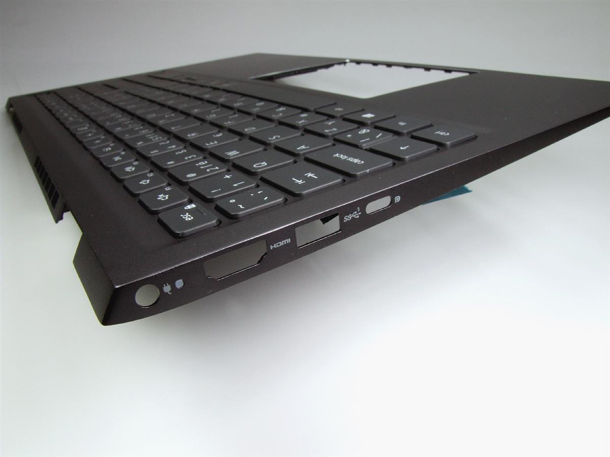 PMTRY Vostro 5510 5515 klávesnice s palmrestem USB - C port (česká, podsvícená)