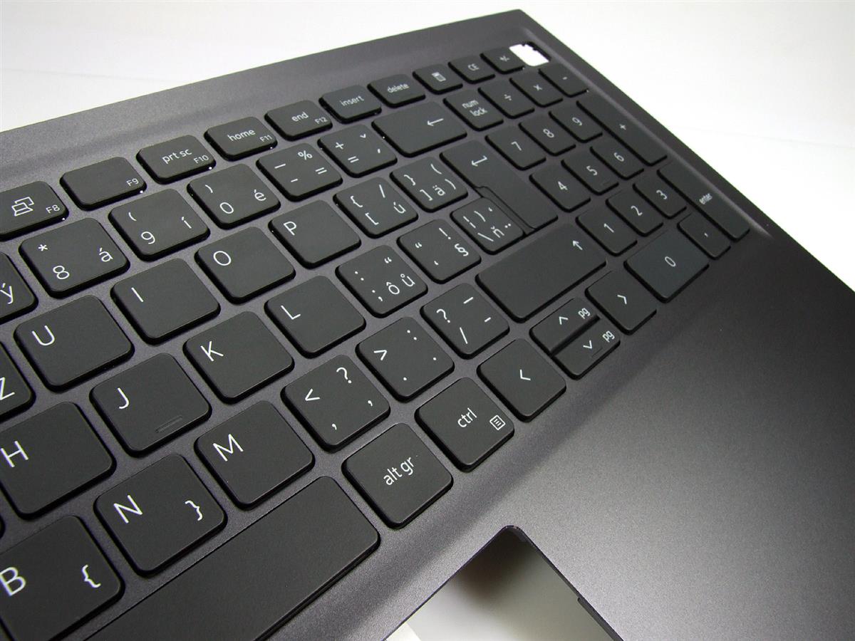 PMTRY Vostro 5510 5515 klávesnice s palmrestem USB - C port (česká, podsvícená)