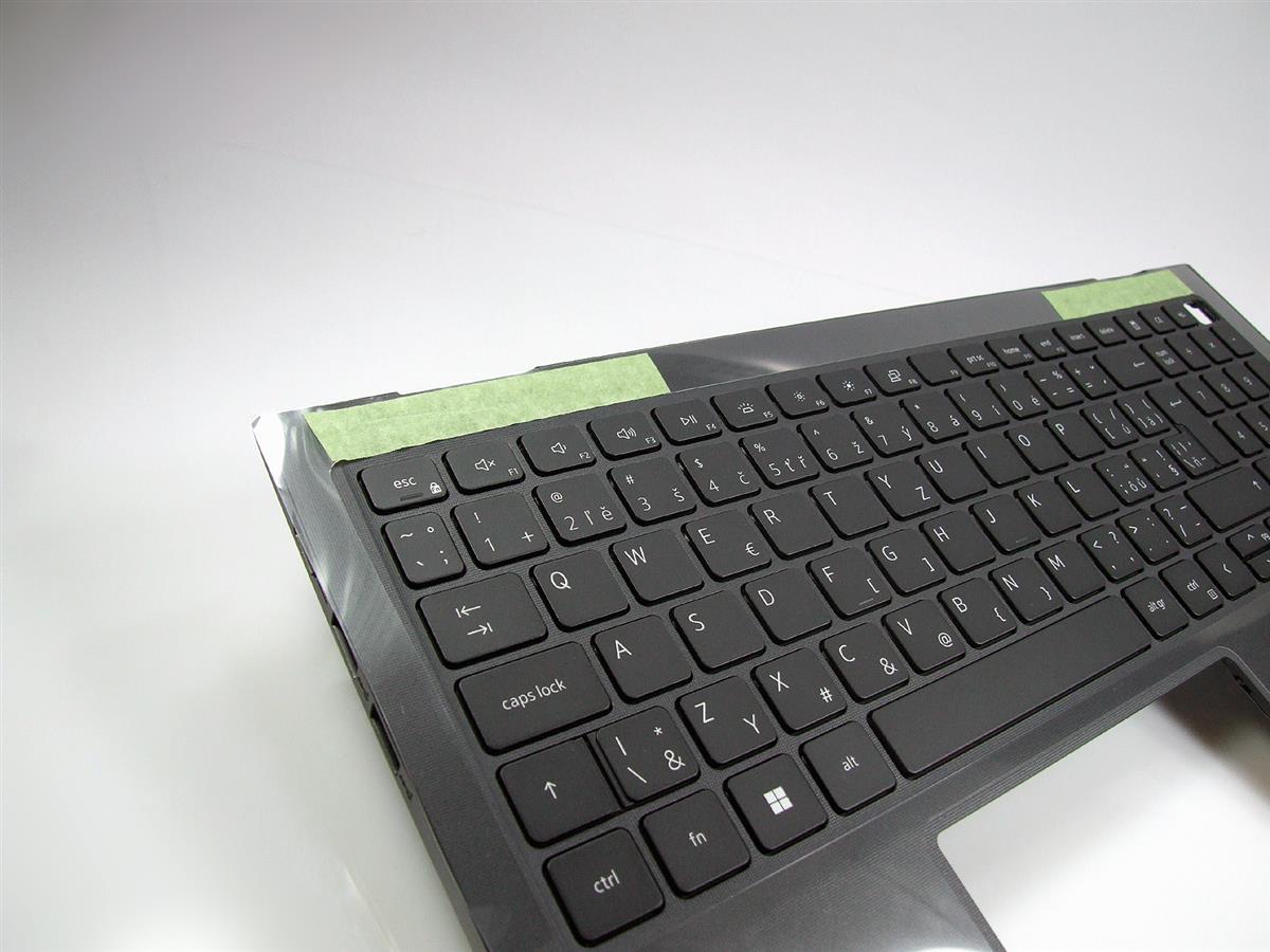 WHWPJ TPXKP DELL Vostro 3510 3515 3520 3525 slovenská podsvícená klávesnice s palmrestem
