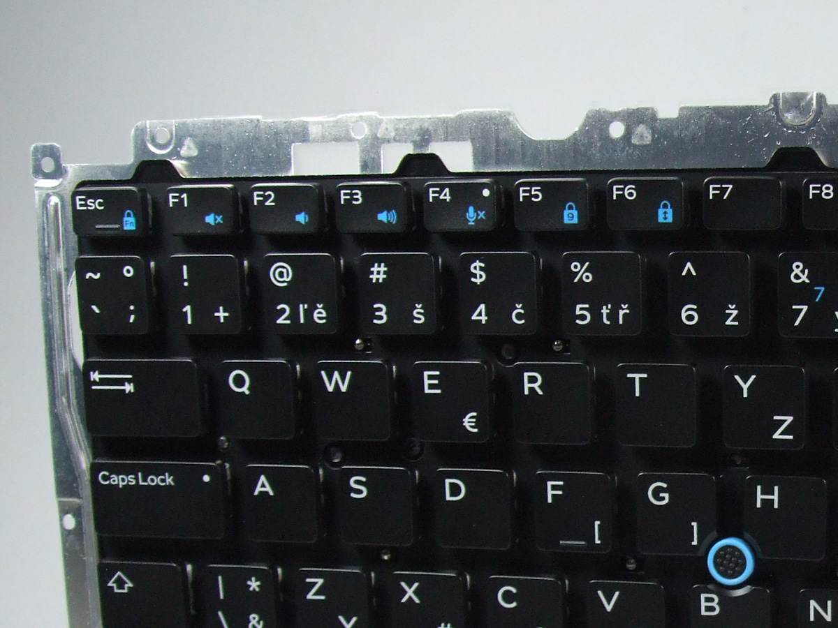 5DRV4 DELL Latitude 3550 klávesnice (česká, podsvícená)