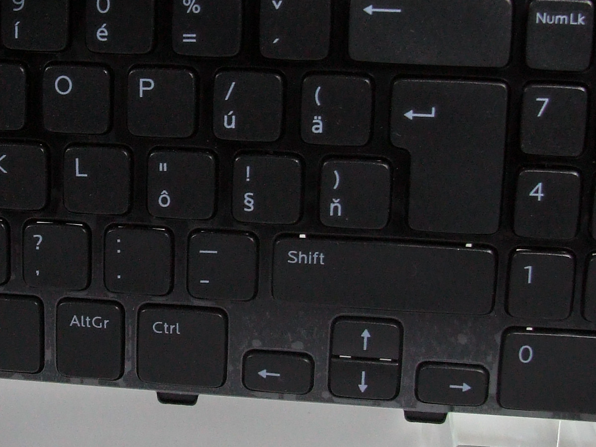 9WFTG DELL Inspiron N5110 N7010 klávesnica SK (originálne slovenské znaky)