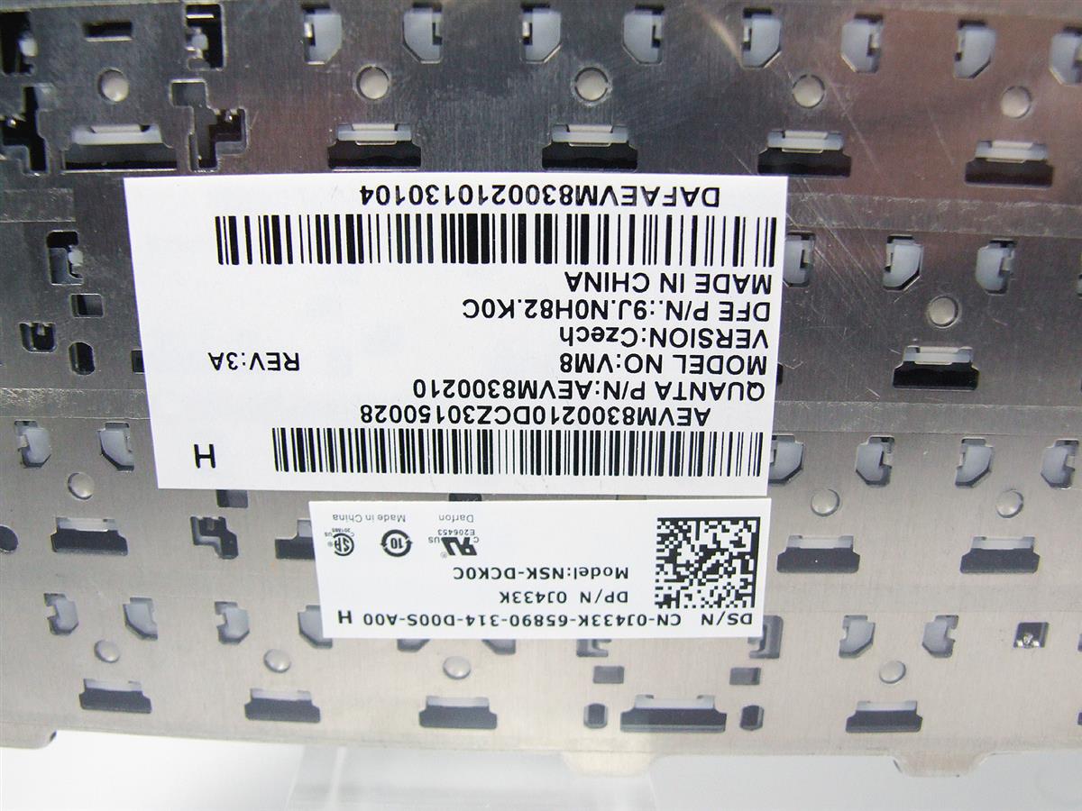 J433K DELL Vostro A840 A860 česká klávesnice