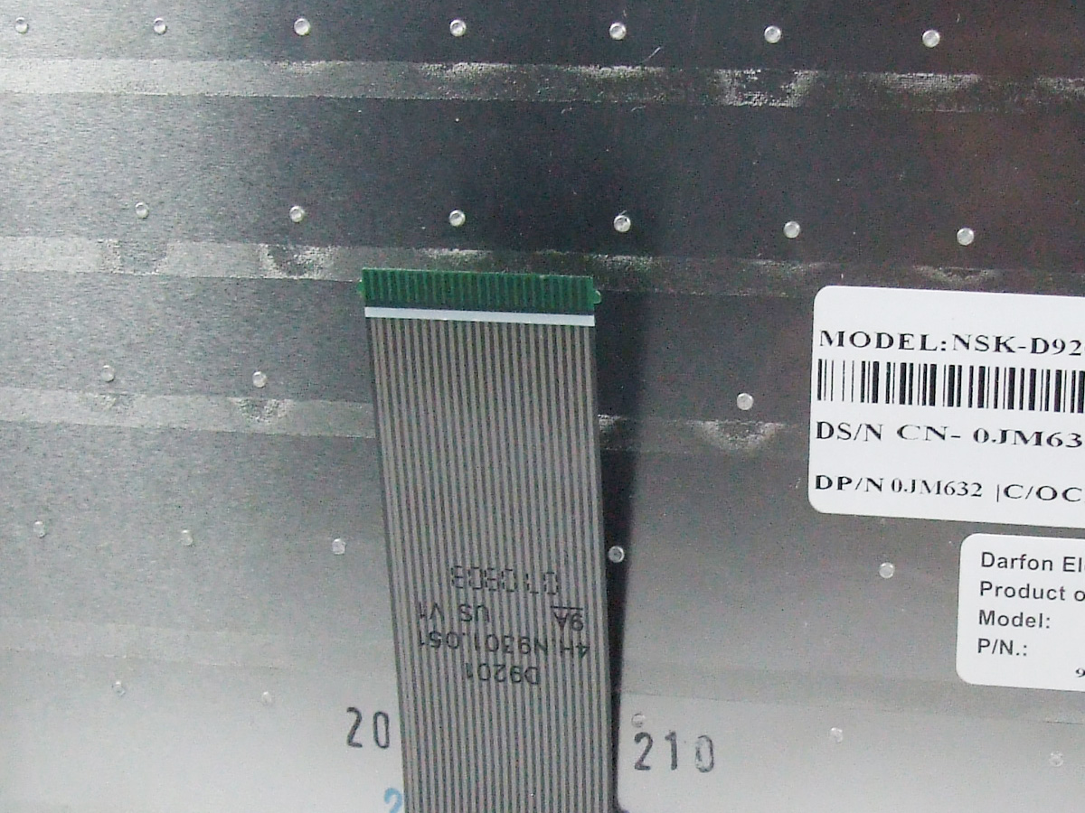 JM632 DELL Inspiron 1540 1545 1546 česká klávesnice