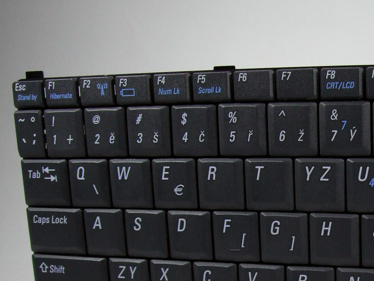 M7875 DELL Latitude X1 X1u česká klávesnice