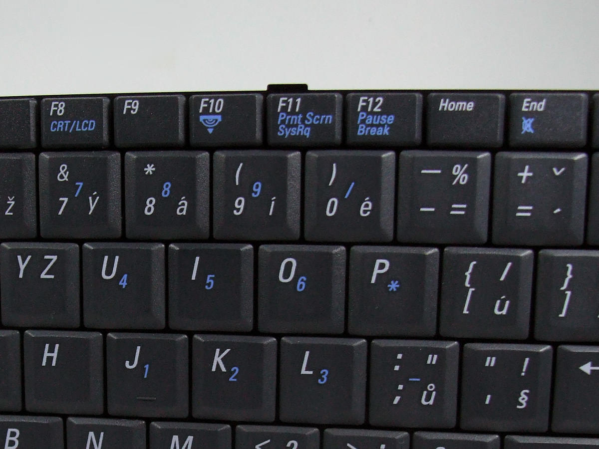 M7875 DELL Latitude X1 X1u česká klávesnice