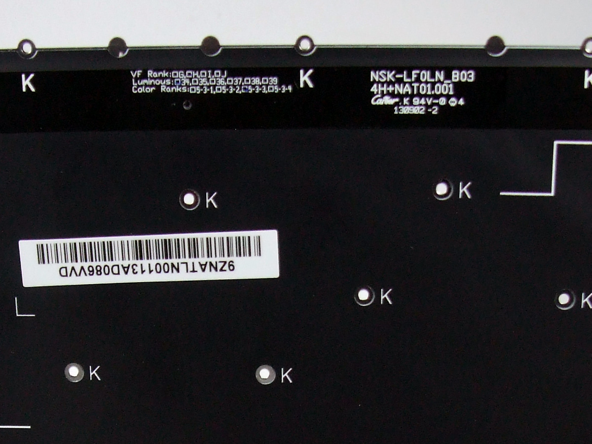 T23YX DELL Inspiron 14 7437 česká podsvícená klávesnice