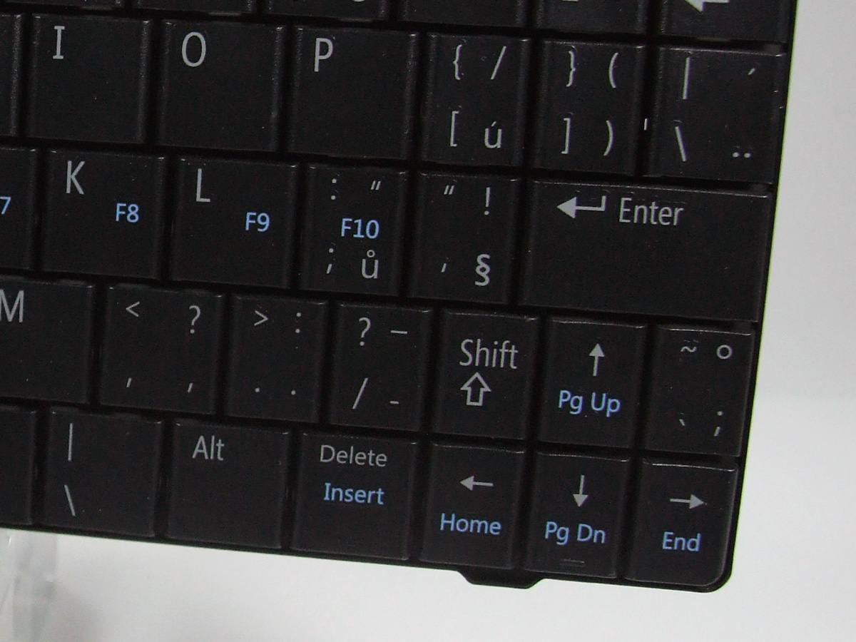 T296H DELL Inspiron Mini 9 (910) česká klávesnice