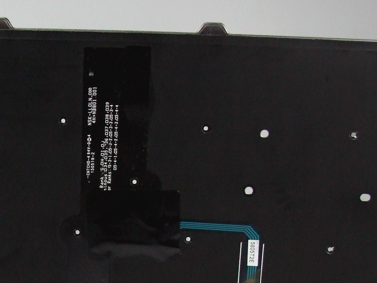 WRVN0 DELL Latitude E5550 E5570 5580 klávesnice (česká, podsvícená)