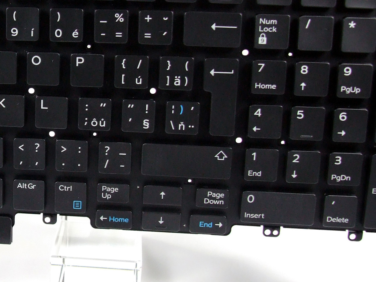 WRVN0 DELL Latitude E5550 E5570 5580 podsvietená klávesnica SK