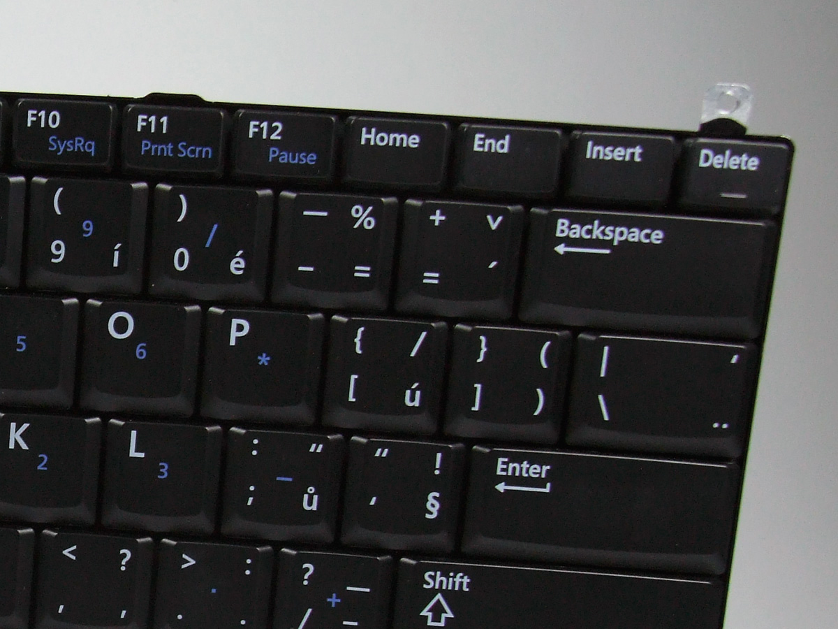 Y248D DELL Latitude E4200 česká klávesnice