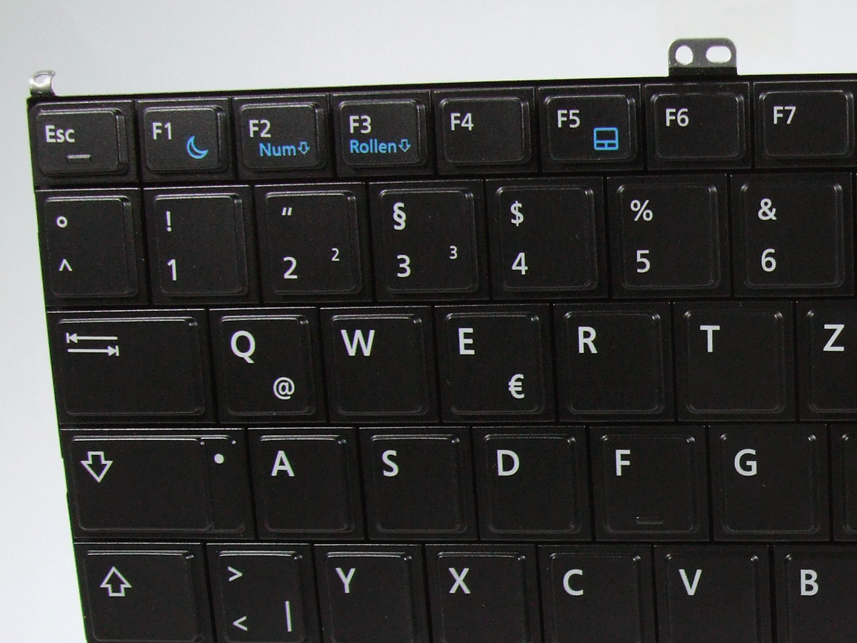 896NG DELL Latitude E7240 E7440 podsvícená německá klávesnice