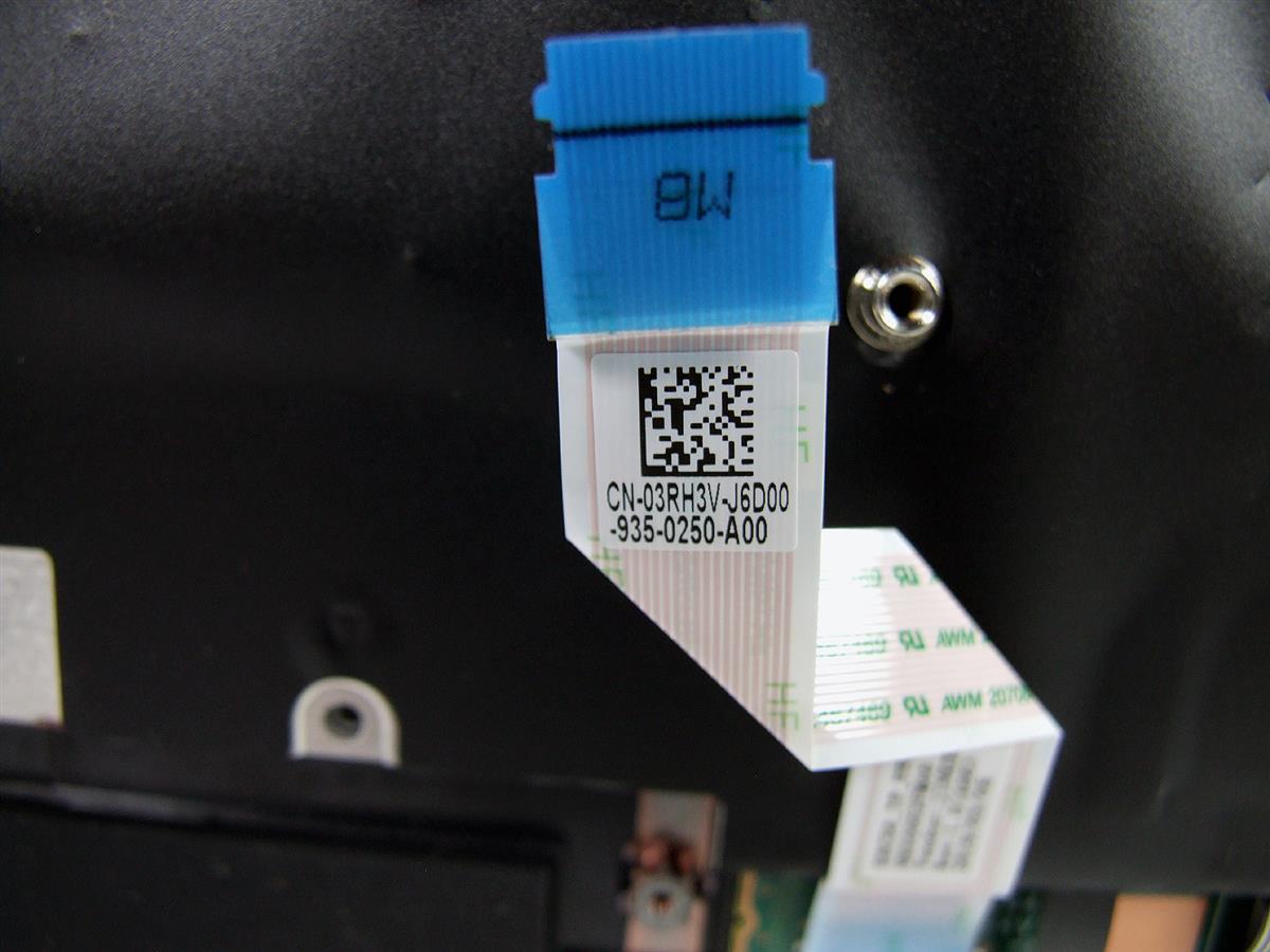 FW4CD VT6GH DELL Latitude 5500 5501 klávesnice s palmrestem (česká, podsvícená)